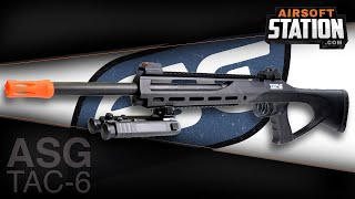 ASG TAC 6 CO2 Sniper Rifle - Airsoft Overview - (Unique Airsoft Sniper)