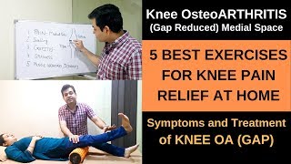 5 Knee Pain Physiotherapy Exercises, Knee Osteoarthritis, Knee Pain Relief Treatment, KNEE OA
