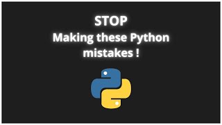 10 Python Mistakes Beginners Make (and How to Fix Them Fast) | How to Learn Python Faster