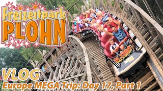 UNDERRATED Woodie at Freizeitpark Plohn | VLOG Europe MEGA Trip: Day 17, Part 1 | August 2019