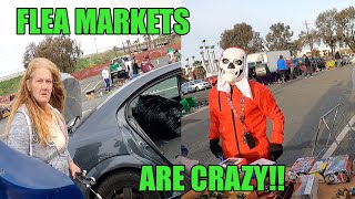 California Swap Meet Gets Scary