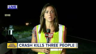 Three people killed in accident in Zephyrhills