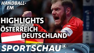 Österreich gegen Deutschland - die Highlights | Handball-EM | Sportschau