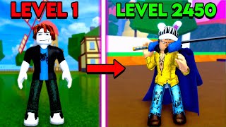 Noob to Max Level With Control in One Video! [Blox Fruits]