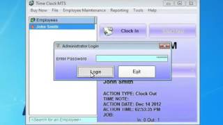 Time Clock MTS Getting Started