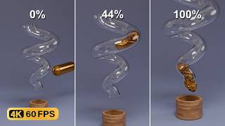 【4K 60FPS】Relaxing 3D Physics Simulation | Showcase