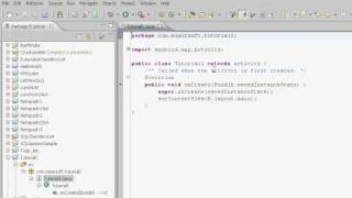 Android Tutorial 1 - Hello World