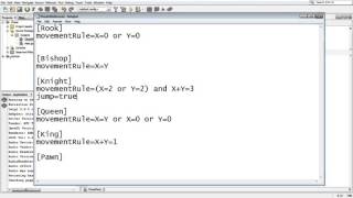Programming 101: Chess Rules Engine p1