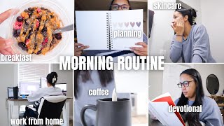 *6:30am* Morning Routine working from home | Work Morning Routine 2022 // wfh morning routine 2022