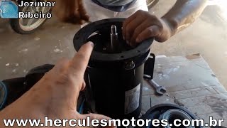 Substituindo motor de piscina - Motor de piscina 1/2 cv