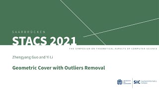 STACS 2021 | Geometric Cover with Outliers Removal