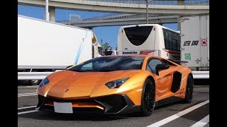 【大黒PA】スーパーカー加速サウンド Supercar in Daikoku PA.