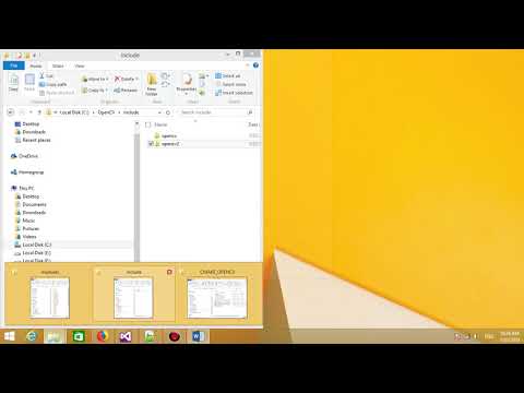 How To Configure OpenCV and Visual Studio 2015 part2 How To Configure OpenCV and Visual Studio 2015 part2