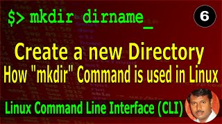 06 | "mkdir" - Create a New Directory | Linux CLI