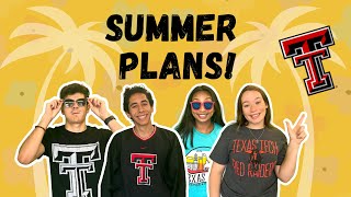 What we are doing this SUMMER! | Texas Tech Vlog Squad