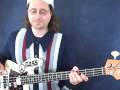 JAZZ BASS FOR BEGINNERS - WALKING JAZZ BASS LINES - www.OnlineLessonVideos.com