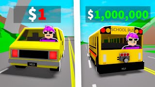 ÔNIBUS ESCOLAR DE $1 vs $1,000,000 no BROOKHAVEN!