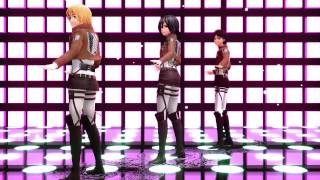 [MMD] Get Lucky [SnK]