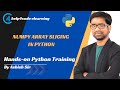 #26 Numpy array slicing in python | #numpy #numpytutorial #numpyarray