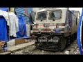 people s ignore amul livery brc wap 5 30055 in slum indian railways