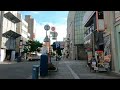 【4k】中広島本通を歩く walking at naka hiroshima hondori japan beautify city after bombed during world war 2