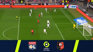 OLYMPIQUE LYONNAIS - STADE RENNAIS FC - Highlights - (OL - SRFC) / 2022-2023