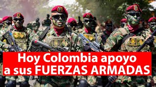 🚨HOY GANÓ COLOMBIA: Marchas y plantones en apoyo a nuestras fuerzas militares.
