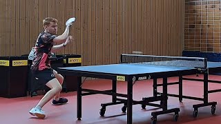 Regionalliga-Süd_Alexander Krebs (TTR1978) vs. Maximilian Dreher (TTR2090) / 20241019