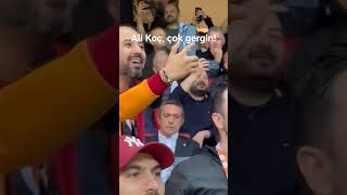 Ali Koç GS maçında çok gergin! #Galatasaray #fenerbahçe #alikoç