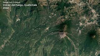 Volcán del Fuego, Guatemala - Earth Timelapse