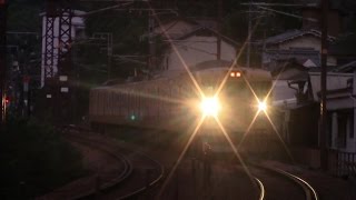 【始発電車】JR西日本　地域色115系電車　オカA-10編成