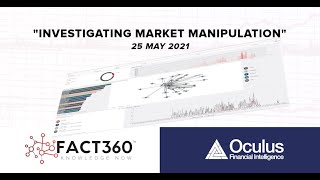 "Investigating Market Manipulation" Webinar - 25 May 2021