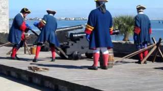 st. augustine fort cannon launch.MOV