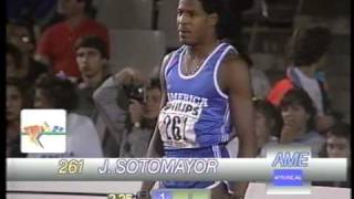 HIGH JUMP-PATRICK SJOBERG VS JAVIER SOTOMAYOR IN 1989_6-13