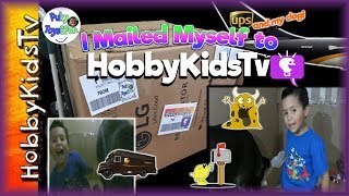 I MAILED MYSELF and MY DOG to HobbyKidsTV and it really worked! -Puky Toys&Fun