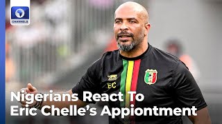 Nigerians React To NFF's Appointment Of Eric Chelle As  Eagles' Coach