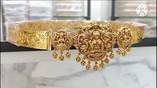 buatyfull gold plated vaddanam collection