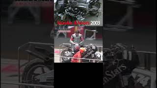 【#鈴鹿８耐　歴史】MOTOGPライダーも転倒❗️大クラッシでバイク炎上…大波乱 Suzuka 8hours 2003