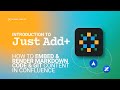 Just Add+ | How to Embed & Render Markdown, Code & Git Content in Confluence
