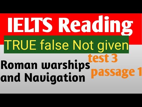 IELTS 16 Reading Roman Shipbuilding And Navigation Reading Answers # ...