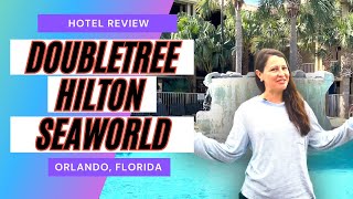 *NEW* Come Check Out The Double Tree by Hilton Orlando at Seaworld! Full Tour and Review!
