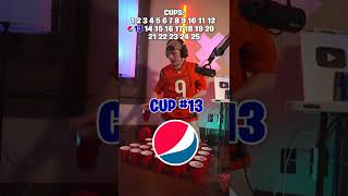 Is it possible to find the ONE Pepsi cup out of 25 Coca Cola cups? Could you do it? #shorts