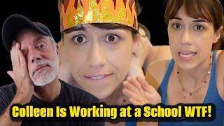 colleen ballinger is working at her kids school...this is so wierd i'm done with this lady