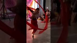 Traditional Chinese Ribbon Dance #shorts #travel