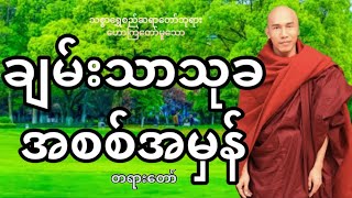 ချမ်းသာသုခ အစစ်အမှန် တရားတော် (သစ္စာရွှေစည်ဆရာတော်ဘုရား)