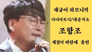 [제규어 하모니카 연주] 조항조-계절이 바람에 울면