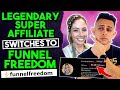 Legendary Marketer Affiliate Switches From Clickfunnels & Aweber to Funnel Freedom (FULL SETUP)