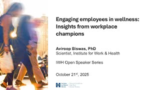 Engaging employees in wellness: Insights from workplace champions