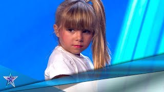 El PERREO de esta NIÑA de 5 años deja FLIPANDO al JURADO | Audiciones 3 | Got Talent España 5 (2019)