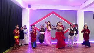 Choli ramro palpali dhakako | Milestone Dance Studio Nepal